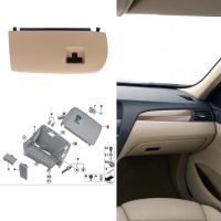 51166839001 Car Dash Glove Box Door Lid Front Instrument Panel Cover Only Beige for BMW X3 X4 F25 F26 2011-2018