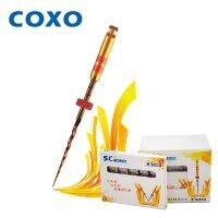 COXO SOCO PRO Dental Heat Activation Rotary Root Canal Endodontic Files 6Pcs/Box Flexible Dentist Materials Nickel-Titanium File