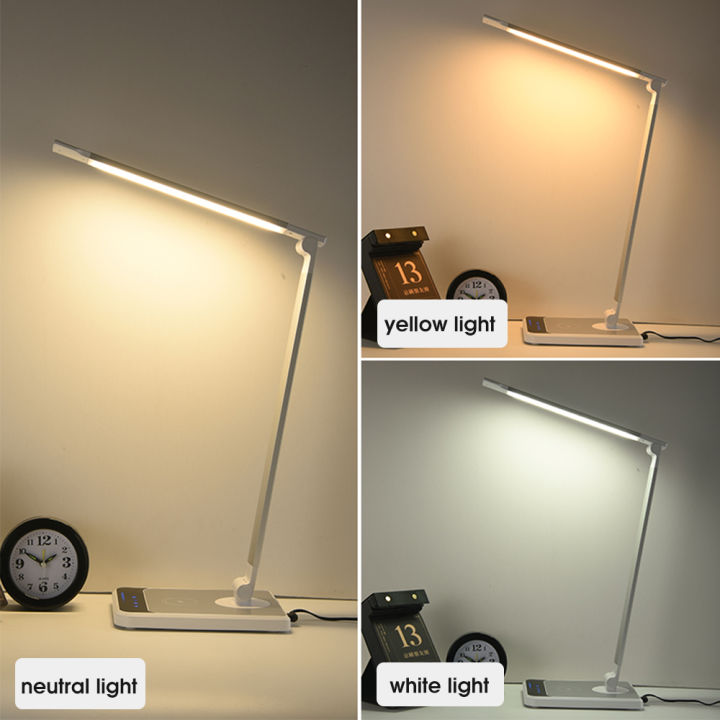 laopao-led-desk-lamp-72-bulb-3-color-hand-sweep-wireless-charging-for-phone-360-rotation-touch-eye-protect-with-timer-table-lamp