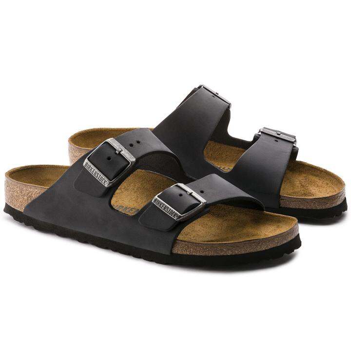 top-original-2022-new-birkenstockรองเท้าแตะ-men-sandals-women-two-strap-arizona-birko-flor-pull-up-stone