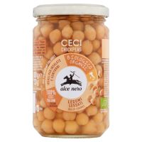 อัลเซ เนโร ถั่วลูกไก่ ออร์แกนิค จากอิตาลี 300 กรัม - Organic Cooked Chick Peas 300g Alce Nero brand