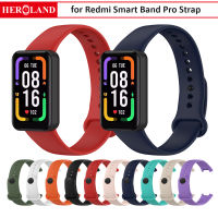 สายสายนาฬิกาซิลิโคนสำหรับ Redmi Smart Band Pro สายนาฬิกาข้อมือแบบนุ่มสบาย