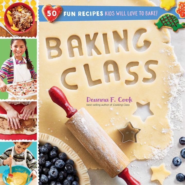 Bestseller Baking Class : 50 Fun Recipes Kids Will Love to Bake! (Spiral STK) [Paperback] หนังสือภาษาอังฤษนำเข้าจากต่างประเทศ