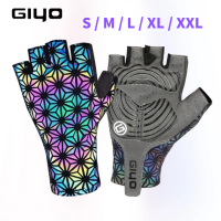 Giyo Light Reflective Visors MTB Cycling Half Full Finger s Luminous Bicycle Outdoor Sports s Road Bike s2023