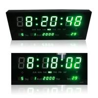 นาฬิกาดิจิตอลLED DIGITAL CLOCKแขวนผนัง รุ่นJH3615 (ตัวเลขสีเขียว)