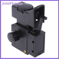 JointFlowers 1bek Fa2-6 6a 250V เครื่องมือไฟฟ้าล็อคปุ่มสวิตช์ทริกเกอร์ความเร็วสว่านไฟฟ้า