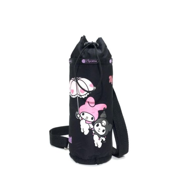 lesportsac-x-sanrio-my-melody-amp-piano-กระเป๋าใส่ขวดน้ํา