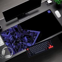 Mause Gamer Moise Pad Mechanical เกมมิ่งโต๊ะคีย์บอร์ด Rug Mesa PC Gamer สำนักงานคอมพิวเตอร์สีดำ Mausepad สีขาว Mousepad แผ่นตาราง