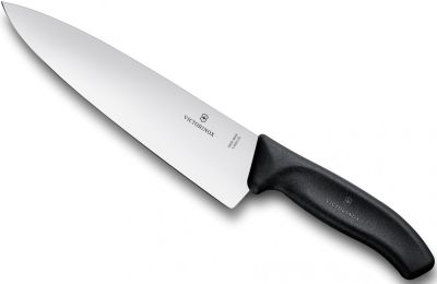 Victorinox มีดครัว Kitchen Knives -CarvingKnife SwissClassic 20cm ,Black (6.8063.20B)