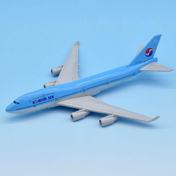 klt-16-cm-1-400-korean-air-airbus-boeing-747-airplane-models-toys-for-kids-car-for-kids-kids-toys-toys-for-boys