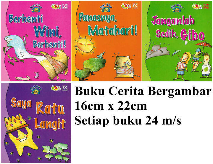 Buku Cerita Bergambar Kanak-kanak SIRI BIVA Malay Story Book Pelangi ...