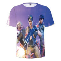 เสื้อยืด3D เด็กเด็กผู้ชายเด็กผู้หญิง Fortnites เสื้อยืดแขนสั้นสำหรับเด็ก,เสื้อยืดลำลองคอกลมสบายแฟชั่นฤดูร้อน0269 0000