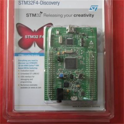 Gratis Ongkir! 1Pc STM32F4DISCOVERY STM32F407 Cortex-M4บอร์ดพัฒนารวม ST-LINK/V2