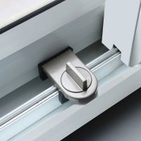 1Pcs Door Window Locks Adjustable Security Anti-theft Sliding Locks Pan Sliding Door Window Stopper Child Protection Safety Lock
