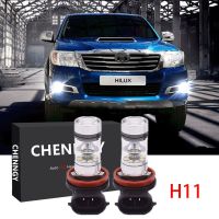 หลอดไฟตัดหมอก LED สําหรับ Toyota Hilux Revo 2013-2020-2x 6000K