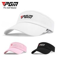 PGM Womens Golf Cap Top Less Breathable Sunscreen Hat Sweat Absorbing Inner Lining Wear for Women MZ050