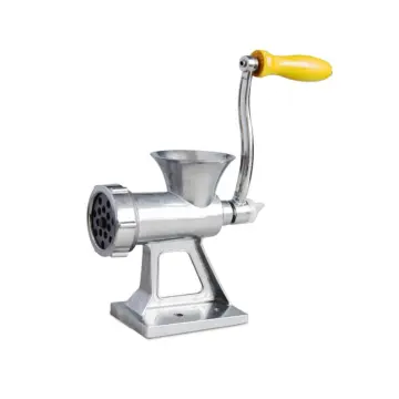 1pc Manual Aluminum Meat Grinder, Household Multifunction Hand Crank  Sausage Meat Grinder, Vegetable Chopper, Heavy Duty Meat Mincer, Sausage  Stuffer