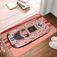 Porsche 917 1971 - Pink Pig Classic Livery Doormat Rug car Mat Footpad Non-slip Corridor Kitchen Bedroom balcony toilet