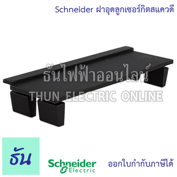 schneider-ฝาอุดลูกเซอร์กิตสแควดี-filler-plate-แผ่นปิดตู้-แผ่นปิด-ช่องว่าง-ฝาอุด-สีดำ-สำหรับ-ตู้คอนซูมเมอร์-ฝาปิด-ธันไฟฟ้า