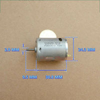 【✱2023 HOT✱】 yaogang1588144717 24มม.Mini Rs370-kt/4045มอเตอร์ Dc 6V 9V 12V 33600Rpm ความเร็วสูงแรงบิดขนาดใหญ่แม่เหล็กเครื่องยนต์ Diy รถของเล่นเรือของเล่น