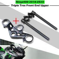 สำหรับ KAWASAKI Ninja400 CNC อลูมิเนียมส้อมด้านหน้าลด Triple Tree Front End Upper Clamp