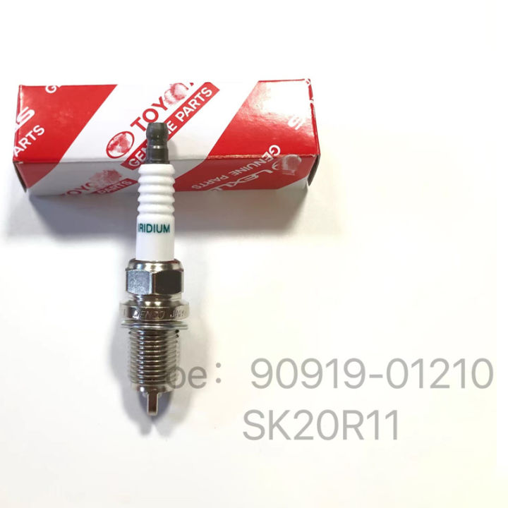 หัวเทียนโตโยต้าของแท้-sk20r11-toyota-denso-iridium-หัวเทียน-โตโยต้า-อัลติส-วีออส-ยารีส-camry-wish-altis-vios-yaris-รหัสแท้-90919-01210