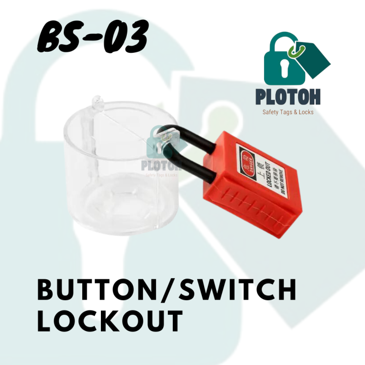 BS0103 Push Button Cover Lockout Tagout for Safety Lazada PH