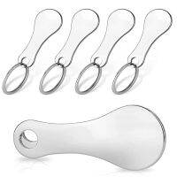 10 Pieces of Stainless Steel Shopping Trolley Remover-Shopping Trolley Token As Key Ring-Can Be Detached Directly