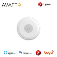 ❧✿✼ AVATTO Zigbee Water Leak SensorTuya Smart Water Leakage Alarm DetectorAPP Notification Alerts Overflow Security Alarm System