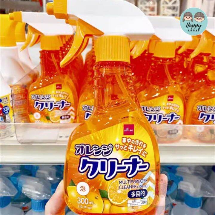 DAISO MultiPurpose Foam Kitchen Cleaner Spray Grease Stain Remover