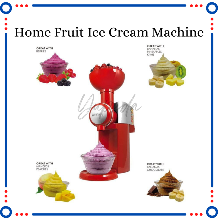 Ice Cream Maker Mesin Pembuat Es Krim Buah Frozen Fruit Ice Cream