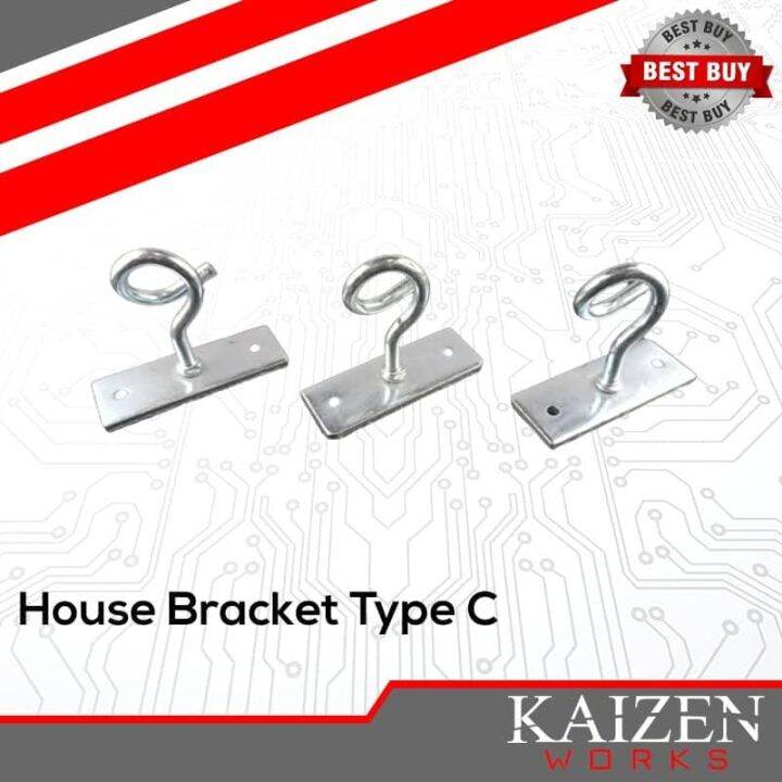 FTTH Accessories House Bracket Type C Retractor Lazada PH