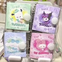 ▧❉┋ 4pcs Mini Sanrio New Coil Cartoon Melody Kuromi Cinnamoroll Notepad Small Notebook Hand Ledger Portable Notebook School Supplies