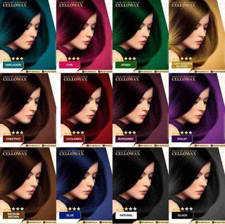 Merrysun Cellowax Hair Color Hair Treatment Lazada Ph