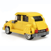 New Cada Blocks Series Retro Classic Mini 2VC Car MOC Model 1948 Car Educational 55021 DIY Toys Building Bricks Birthday Gifts