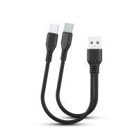 2 In 1ไมโคร USB C สายสายเคเบิลสำหรับ Android ที่ชาร์จชาร์จเร็วสายค่าโทรศัพท์แท็บเล็ตสายเคเบิล2 In 1คู่สำหรับหัว Cabl