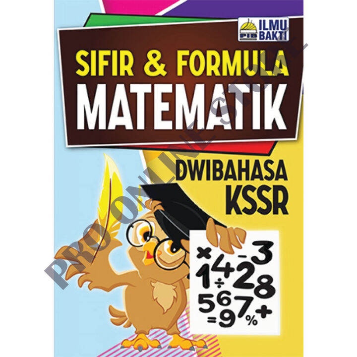 Sifir dan Formula Matematik (Dwibahasa KSSR) | Lazada