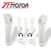 Front Footrest Pedals Foot Pegs For Honda CBR1000RR CBR1000 RR CB1000R CBR600RR 04-18 03 Silver Motorcycle Pedals