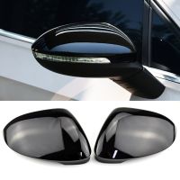 Coperture Per Specchietti Retrovisori Nero Lucido ฝาต่อ Volkswagen VW Golf 8 VIII 2021 Copri Specchietti Laterali Per เคส ABS อัตโนมัติ