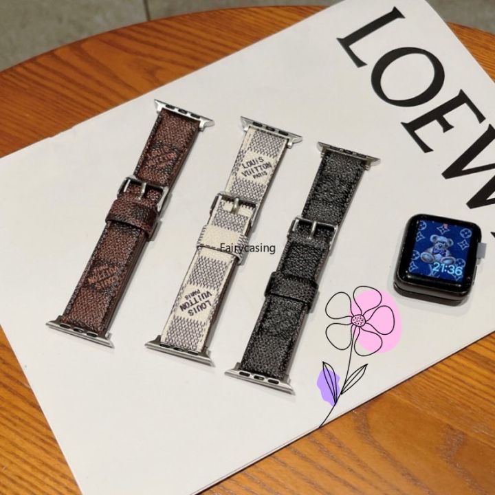 Louis Vuitton Band Strap Bracelet For All Apple Watch Series 1 2 3 4 5 6 7  SE /1