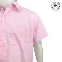 Jaguar เสื้อเชิ้ต ผู้ชาย แขนสั้น สีชมพู ทรงธรรมดา Regular JNJW-3041-1-PI