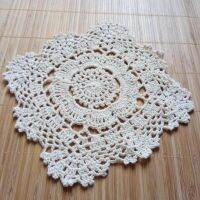 【CC】 Hot Cotton Table Crochet Placemat Drink Coaster Cup Mug Dining Doily