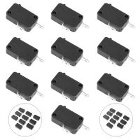 ✷ 10 Pcs Position Limit Switch Snap Buttons Door Switch Limit Switches Cnc 2 Pin Limit Switch Rice Cooker Microwave