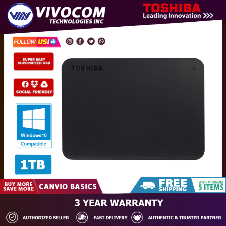 toshiba canvio basics 1tb speed