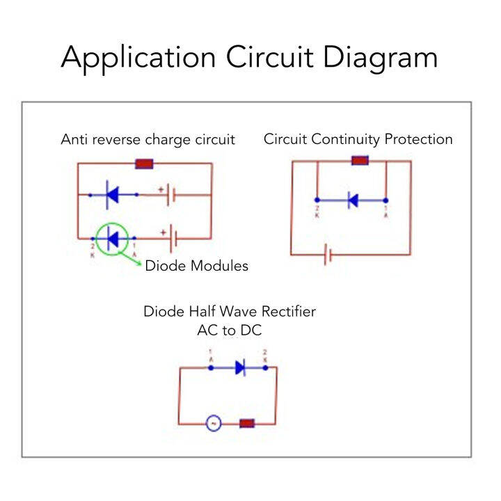 Diode Rectifier Module 1600V Insulation Voltage 2500V AC 4mA Forward ...