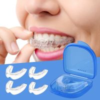 【hot】✶◊◕ 8Pcs Anti Snoring Brace Mouth Tape Night Sleeping Thermoplastic Invisible Guard Protection Bruxism