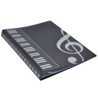 80 Sheets A4 Music Book Folders Piano Score Band Choral Insert-type Folder Music Supplies Waterproof File Storage Product Hot