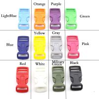 【CW】♤  10pcs 15mm Color Plastic Clasps Contoured Side Release Paracord Backpacks shoes Dog Collar