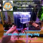 Lọc thác bể cá mini siêu trong suốt,không ồn,phụ kiện hồ cá cảnh