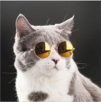 ZZOOI Dog Cat Pet Glasses Sunglasses Little Dog Eye-wear Photos Props Dog Cat Accessories Pet Supplies for Pet Products Cat Glasses